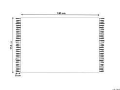 Lastenhuone<Beliani Huopa Puuvilla Monivarinen 130X180 Cm Alappuzha