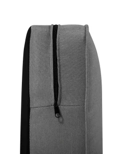 Nojatuolit<Beliani Iso Vaaleanharmaa Kangasverhoiltu Nojatuoli Chesterfield