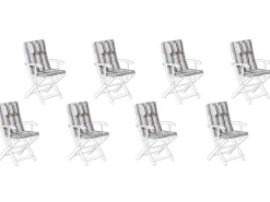 Tekstiilit<Beliani Istuintyyny 8 Kpl Varikas Maui