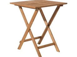 Ulkokalusteet<Beliani 2-Istuttava Bistrosetti Akaasia Vaalea Puu Fiji