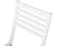 Ulkokalusteet<Beliani 2-Istuttava Bistrosetti Akaasia Valkoinen/Mintunvihrea Fiji