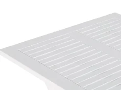 Ulkokalusteet<Beliani 2-Istuttava Bistrosetti Akaasia Valkoinen/Keltainen Fiji