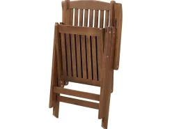 Ulkokalusteet<Beliani 2-Istuttava Bistrosetti Akaasia Tumma Puu Amantea