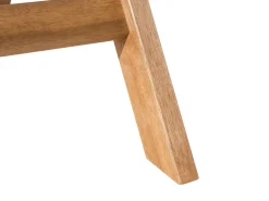 Discount Beliani 2-Istuttava Bistrosetti Akaasia Vaalea Puu/Sininen Fiji