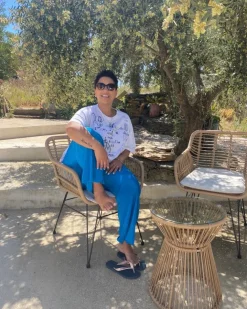 Clearance Beliani 2-Istuttava Bistrosetti Polyrottinki Luonnonvari Trestina