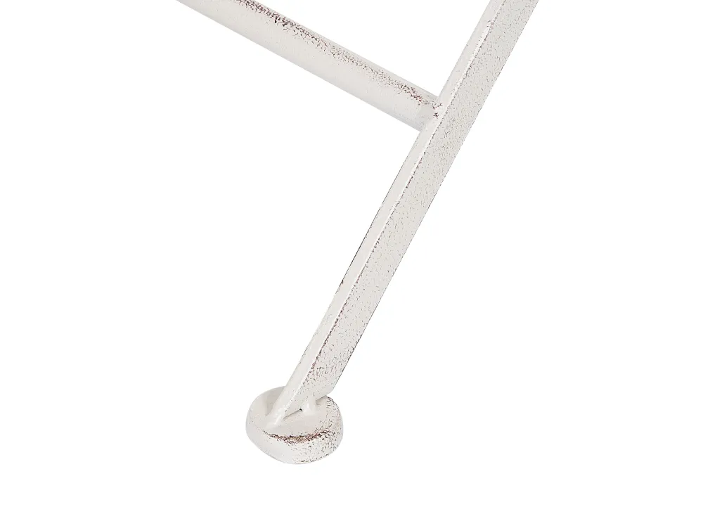 Clearance Beliani 2-Istuttava Bistrosetti Rauta Valkoinen Scafa