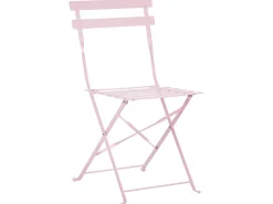 Ulkokalusteet<Beliani 2-Istuttava Bistrosetti Teras Pastellipinkki Fiori