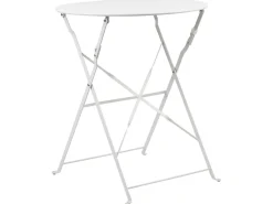 Ulkokalusteet<Beliani 2-Istuttava Bistrosetti Teras Valkoinen Fiori