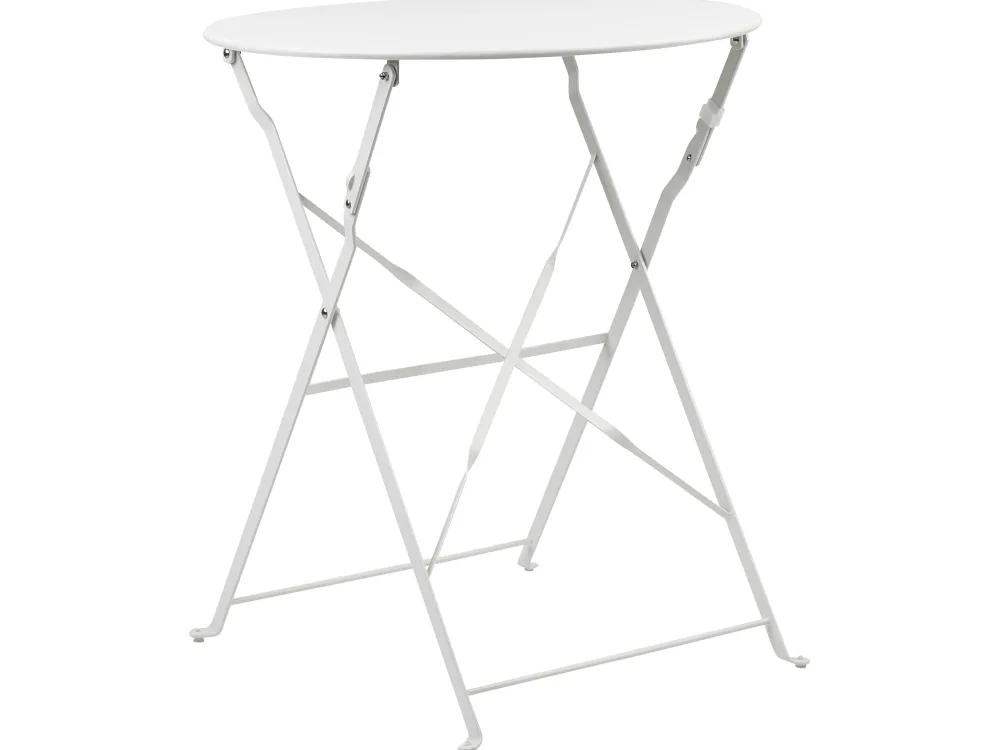 Ulkokalusteet<Beliani 2-Istuttava Bistrosetti Teras Valkoinen Fiori