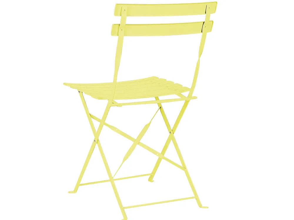 Flash Sale Beliani 2-Istuttava Bistrosetti Teras Limenvihrea Fiori