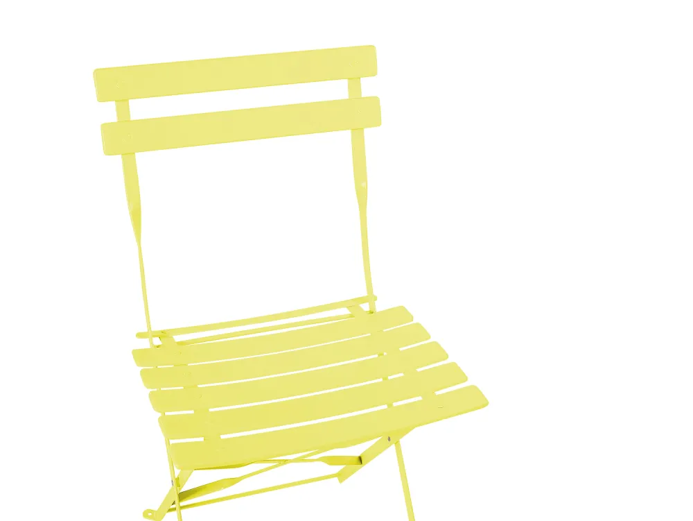 Flash Sale Beliani 2-Istuttava Bistrosetti Teras Limenvihrea Fiori