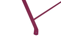 Online Beliani 2-Istuttava Bistrosetti Teras Viininpunainen Fiori