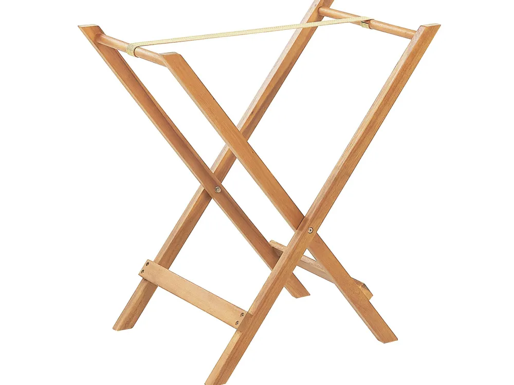 Best Beliani 2-Istuttava Bistrosetti Vaalea Akasiapuu Sininen Java