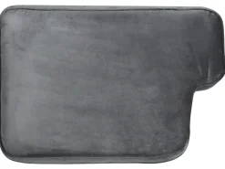 Sohvat<Beliani 3-Istuttava Harmaa Samettisohva Lokka