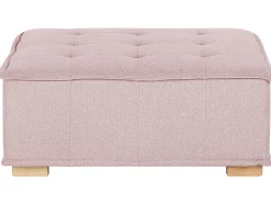 Sohvat<Beliani 4-Istuttava Kulmamoduulisohva Vaaleanpunainen Tibro