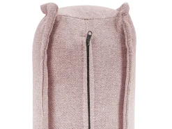 Sohvat<Beliani 4-Istuttava Kulmamoduulisohva Vaaleanpunainen Tibro