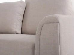 Shop Beliani 5-Istuttava Kulmasohva Ja Rahi Kangas Oikeak. Beige Oslo