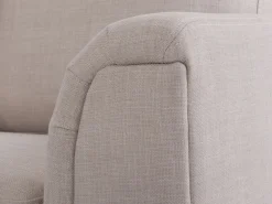 Shop Beliani 5-Istuttava Kulmasohva Ja Rahi Kangas Oikeak. Beige Oslo