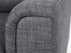 Sohvat<Beliani 5-Istuttava Kulmasohva Ja Rahi Kangas Vasenk. Tummanharmaa Oslo