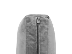 Shop Beliani 5-Istuttava Kulmasohva Ja Rahi Sametti Oikeak. Harmaa Evja