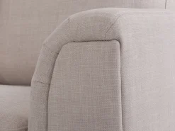 Best Sale Beliani 4-Istuttava Kulmasohva Kangas Oikeak. Beige Oslo