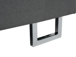 Sohvat<Beliani 6-Istuttava Kulmasohva Kangas Oikeak. Tummanharmaa Stockholm