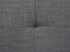 Sohvat<Beliani 4-Istuttava Kulmasohva Kangas Oikeak. Tummanharmaa Kiruna