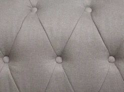 Sohvat<Beliani 6-Istuttava Kulmasohva Kangas Oikeak. Beige Chesterfield