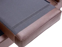 Sohvat<Beliani 6-Istuttava Kulmasohva Nahka Vasenk. Ruskea Stockholm