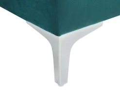 Cheap Beliani 3-Istuttava Kulmasohva Sametti Vasenk. Smaragdinvihrea Timra