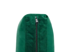 Store Beliani 5-Istuttava Kulmasohva Sametti Vasenk. Vihrea Evja