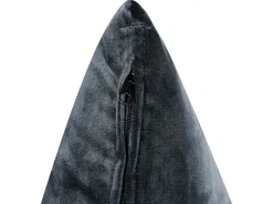 Cheap Beliani 3-Istuttava Kulmasohva Sametti Vasenk. Musta Grena