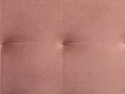 Sohvat<Beliani 4-Istuttava Kulmavuodesohva Sametti Vasenk. Vaaleanpunainen Aberdeen