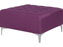 Sohvat<Beliani 4-Istuttava Kulmavuodesohva Ja Rahi Kangas Vasenk. Violetti Aberdeen