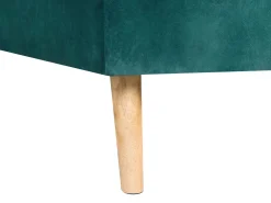 Sohvat<Beliani 4-Istuttava Kulmavuodesohva Sametti Vasenk. Vihrea Vadso