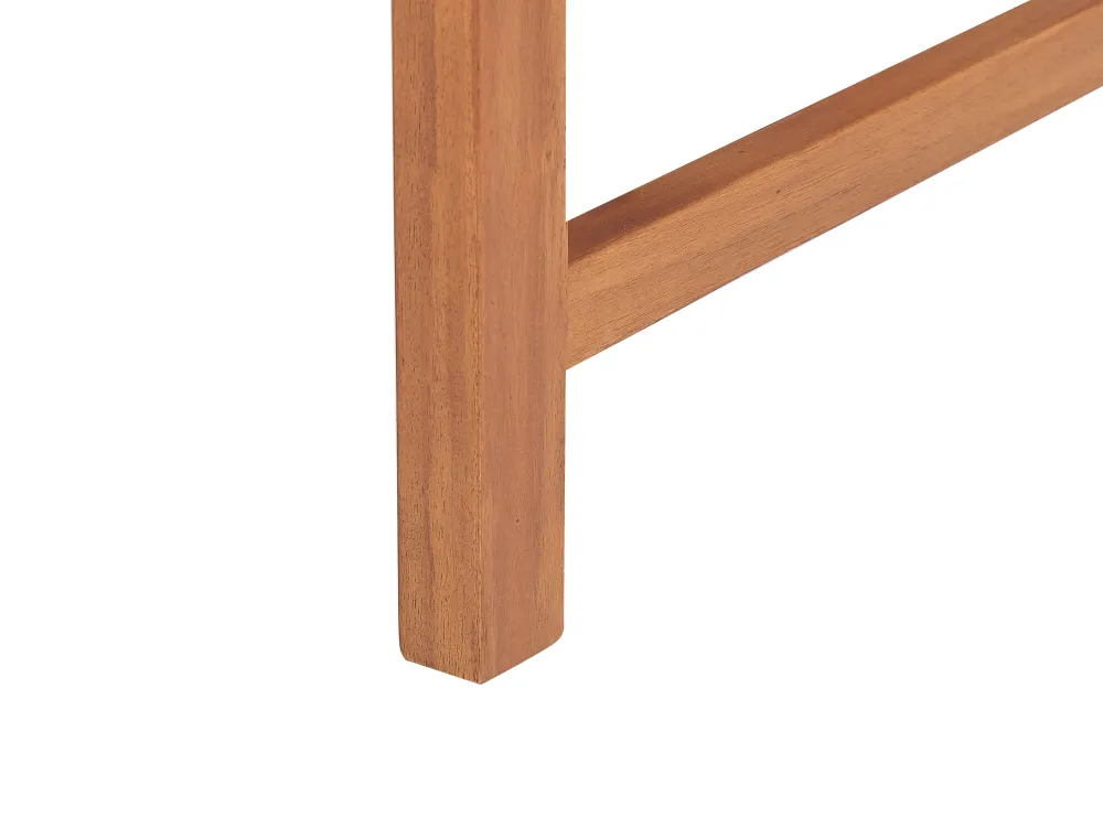 Ulkokalusteet<Beliani 4-Istuttava Parvekesetti Vaalea Akasiapuu Treia