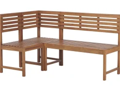 Ulkokalusteet<Beliani 4-Istuttava Parvekesetti Vaalea Akasiapuu Treia