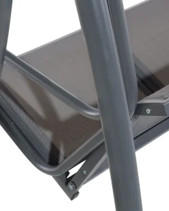 Ulkokalusteet<Beliani 3-Istuttava Puutarhakeinu Harmaa Bogart