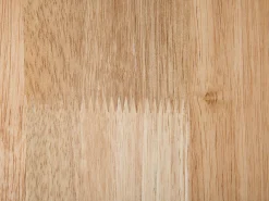 Store Beliani 4-Istuttava Ruokailuryhma Kumipuu Musta/Vaalea Puu Houston