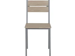 Pöydät<Beliani 4-Istuttava Ruokailuryhma Vaalea Puu/Harmaa Blumberg