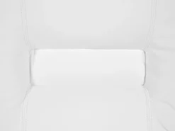 Sohvat<Beliani 2-Istuttava Saadettava Keinonahkainen Sohva Valkoinen Bergen