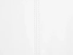 Sohvat<Beliani 2-Istuttava Saadettava Keinonahkainen Sohva Valkoinen Bergen