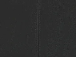 Fashion Beliani 3-Istuttava Saadettava Keinonahkainen Sohva Musta Bergen