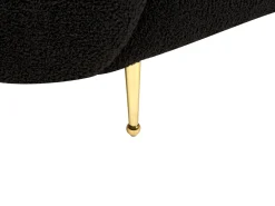 Sohvat<Beliani 2-Istuttava Sohva Buklee Musta Loen