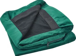 Sohvat<Beliani 3-Istuttava Sohva Irrotettavilla Paallisilla Vihrea Sametti Bernes