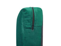 Sohvat<Beliani 3-Istuttava Sohva Irrotettavilla Paallisilla Vihrea Sametti Bernes