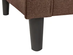 Sohvat<Beliani 3-Istuttava Sohva Ja Rahi Kangas Ruskea Avesta