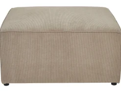 Store Beliani 3-Istuttava Sohva Ja Rahi Vakosametti Ruskeanharmaa Lemvig