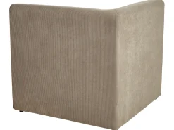 Store Beliani 3-Istuttava Sohva Ja Rahi Vakosametti Ruskeanharmaa Lemvig