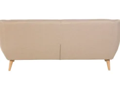 Sohvat<Beliani 3-Istuttava Sohva Kangas Beige Motala